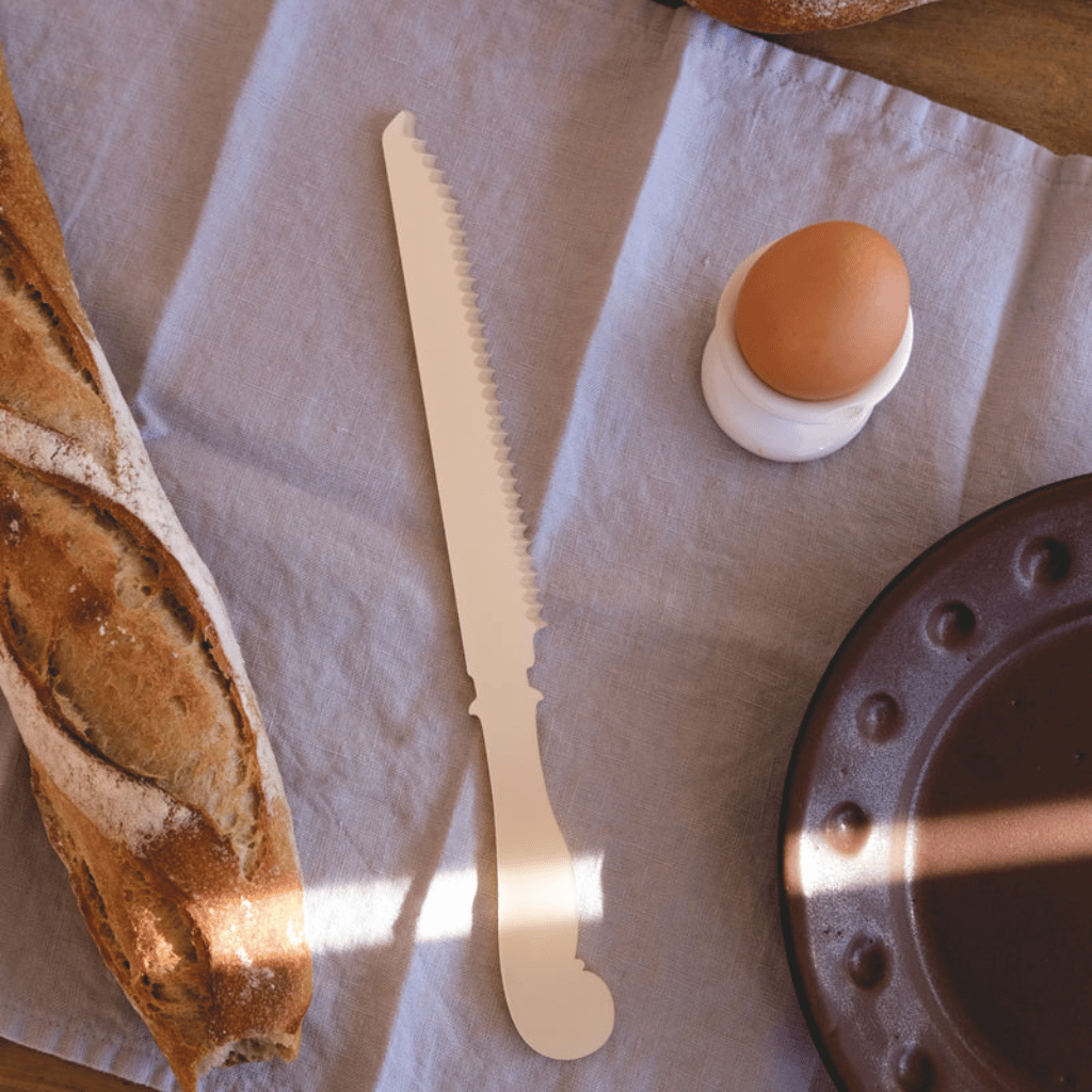 Honorine Bread Knife | Pearl