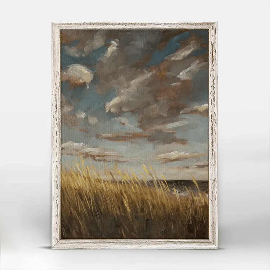Sandy Dunes Framed Canvas