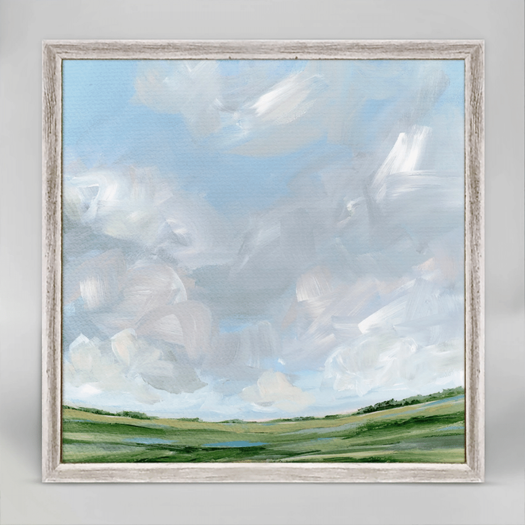 Saskatchewan Summer Framed Canvas