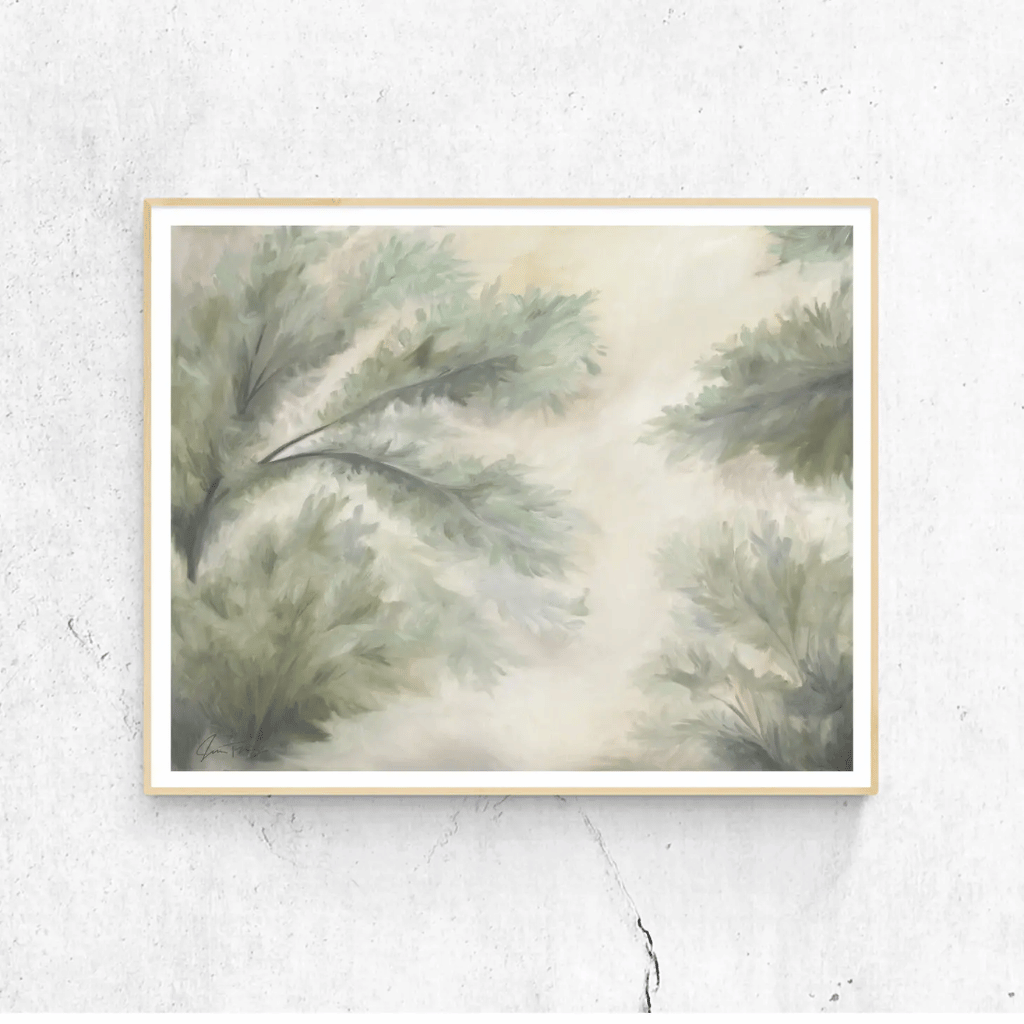 Treetop Landscape Canvas Print | 11"x14"