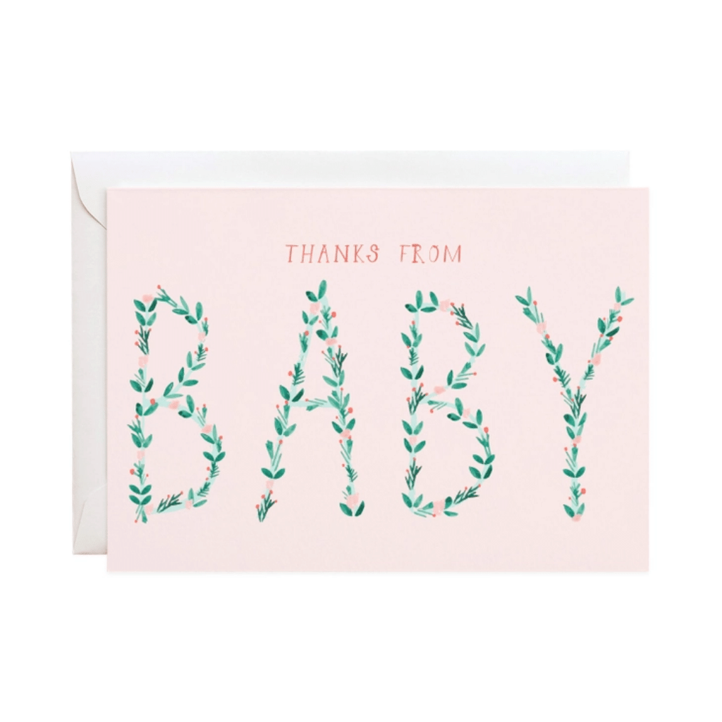 Thanks From Baby Notecards
