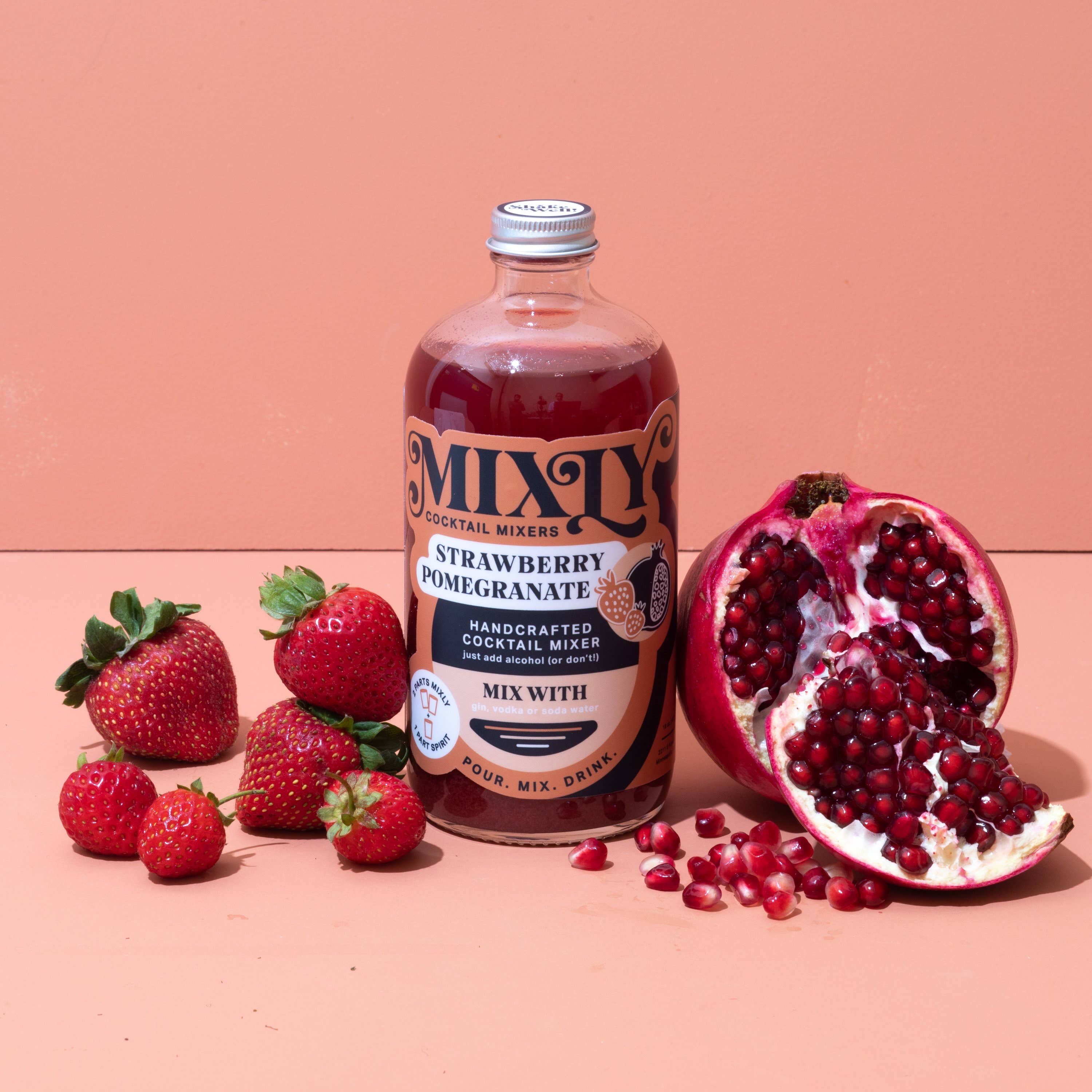 Strawberry Pomegranate Cocktail Mix
