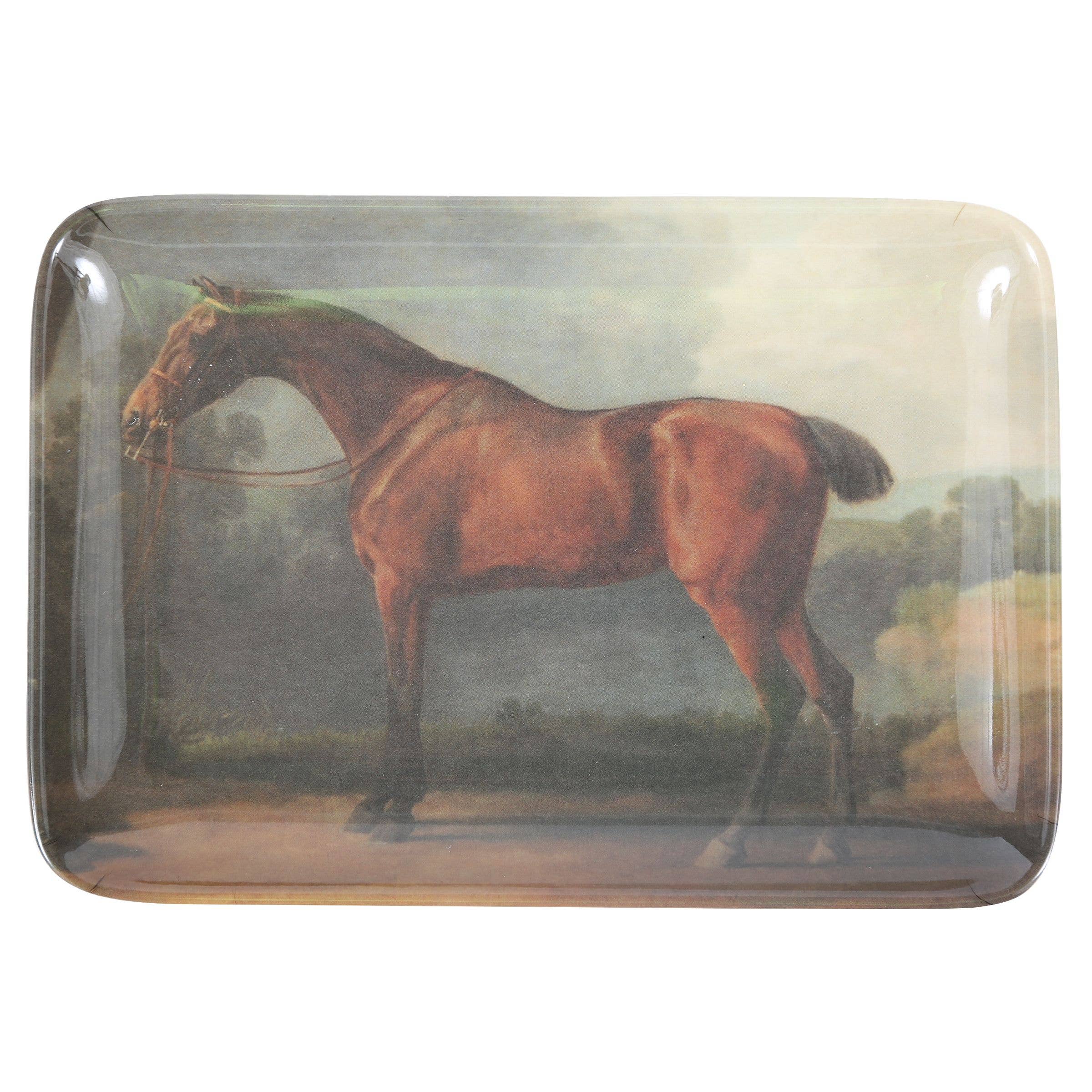 Thoroughbred Melamine Valet Tray