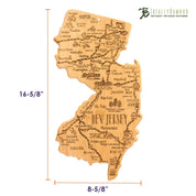 New Jersey Engraved Cutting Board