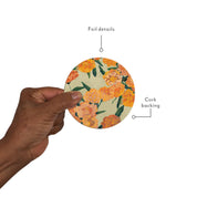 Sunset Blossoms Seedlings Coaster