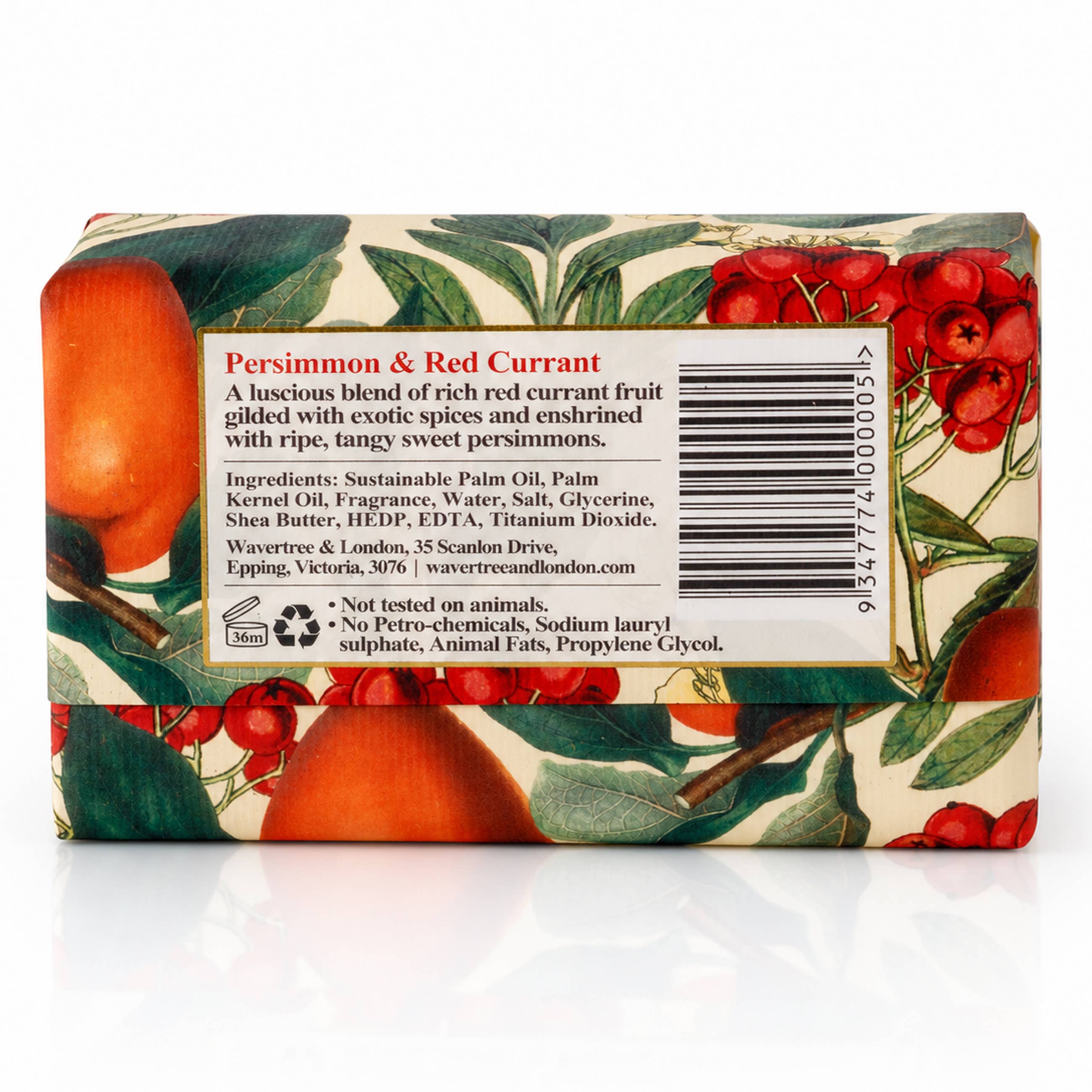 Persimmon & Red Currant Luxury Soap