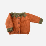 Pumpkin Baby Cardigan