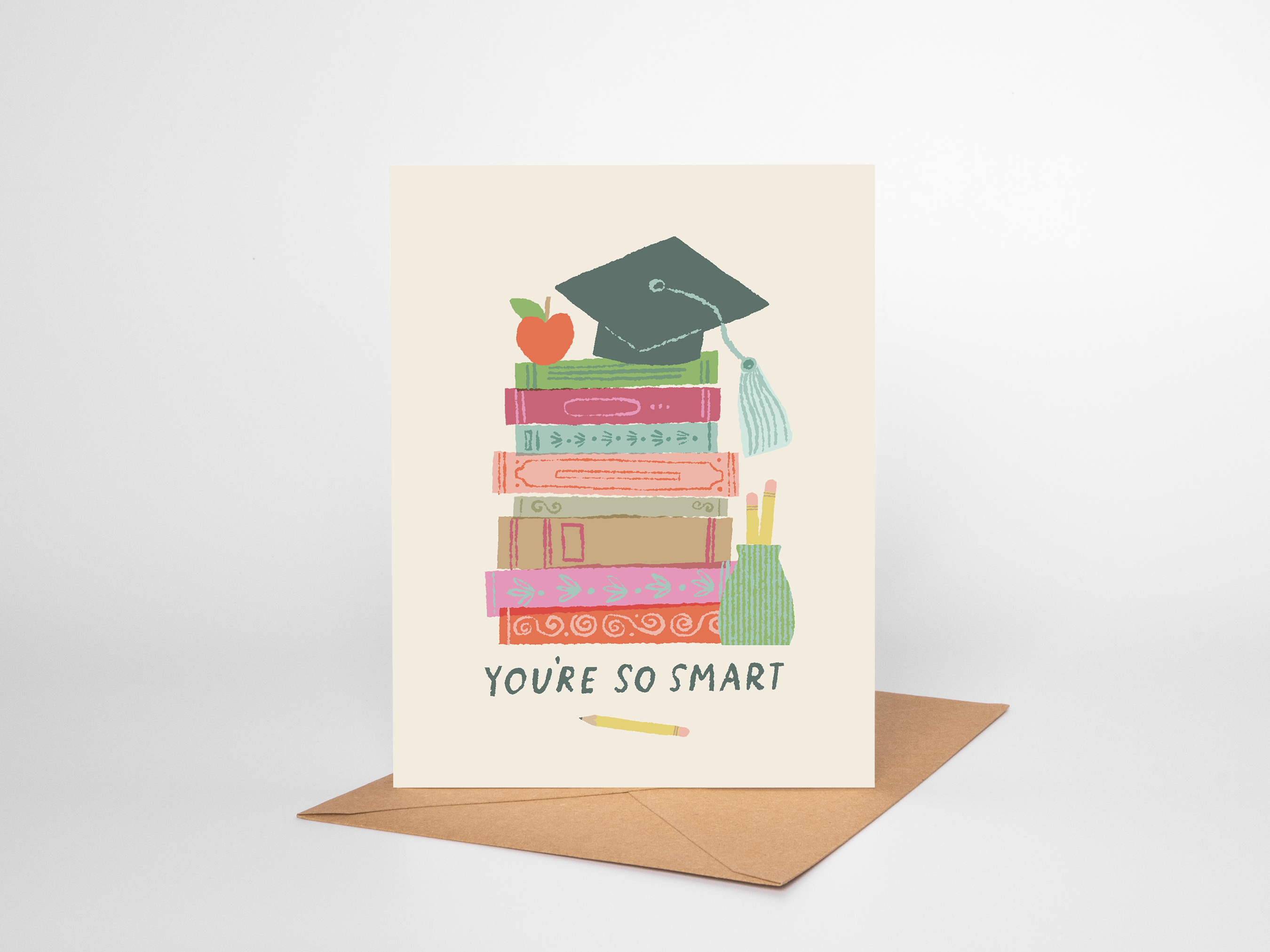 You're So Smart Graduation Card