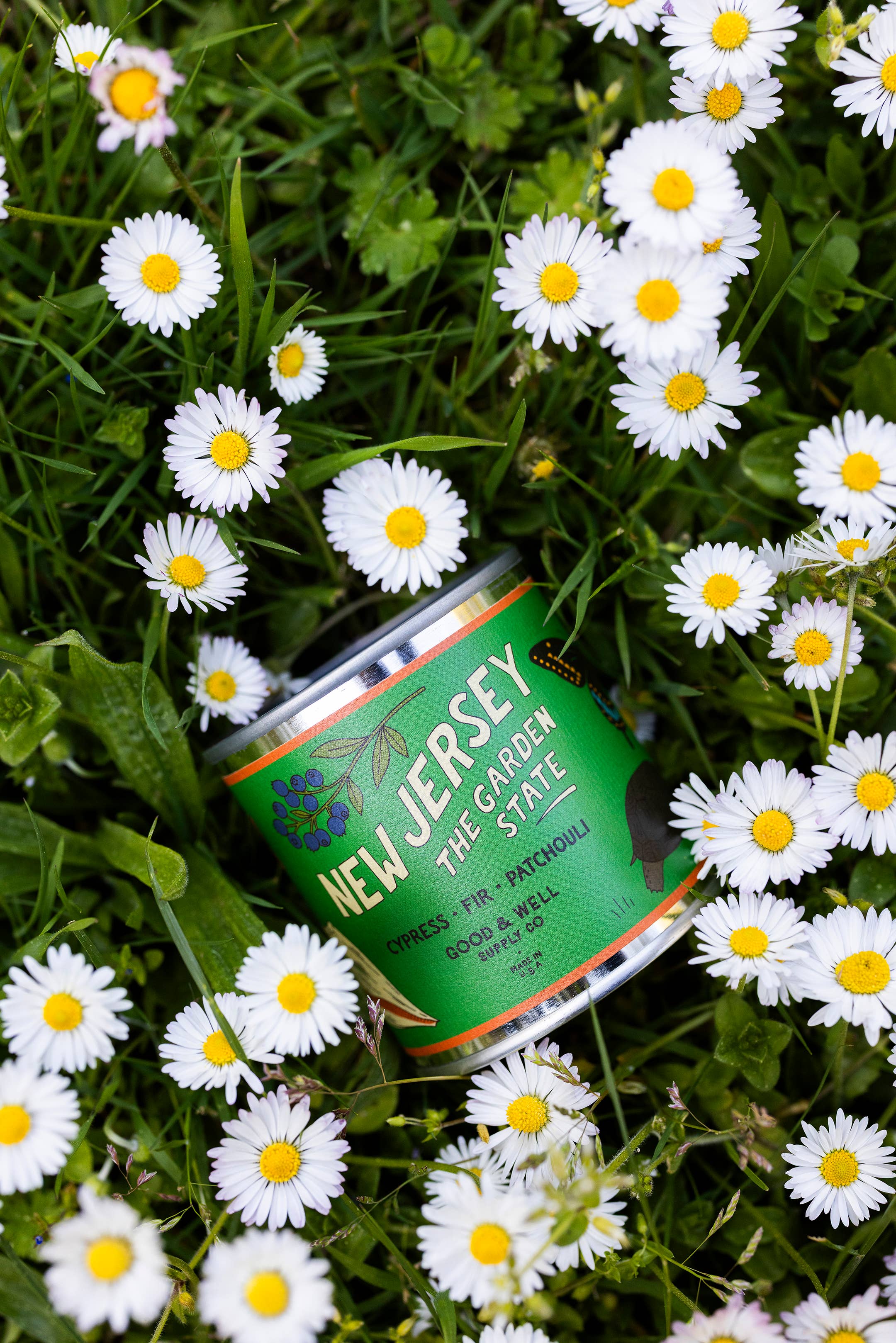 New Jersey State Soy Candle