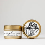Pumpkin Spice Tin Soy Candle
