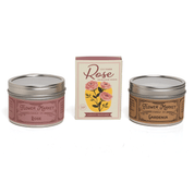 English Flower Garden Candle Set