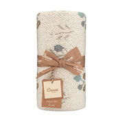 Poppy Organic Cotton Knitted Baby Blanket