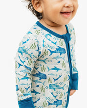 Shark Friends Bamboo Baby Pajamas