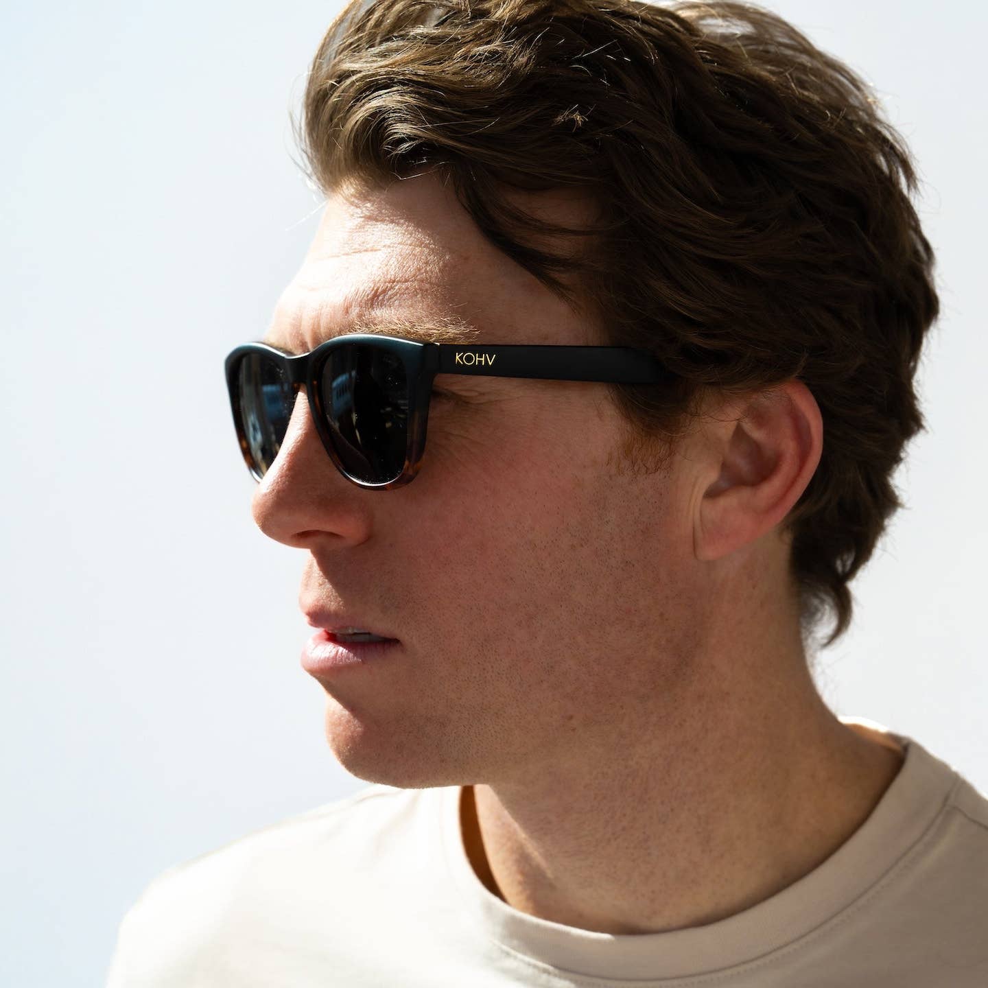 Lincoln Crystal Smoke Polarized Sunglasses