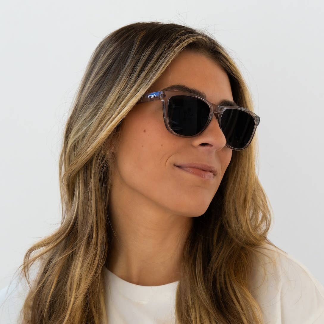 Lincoln Crystal Smoke Polarized Sunglasses