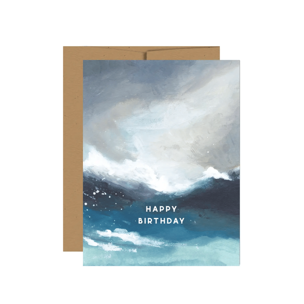 Ocean Happy Birthday Greeting Card