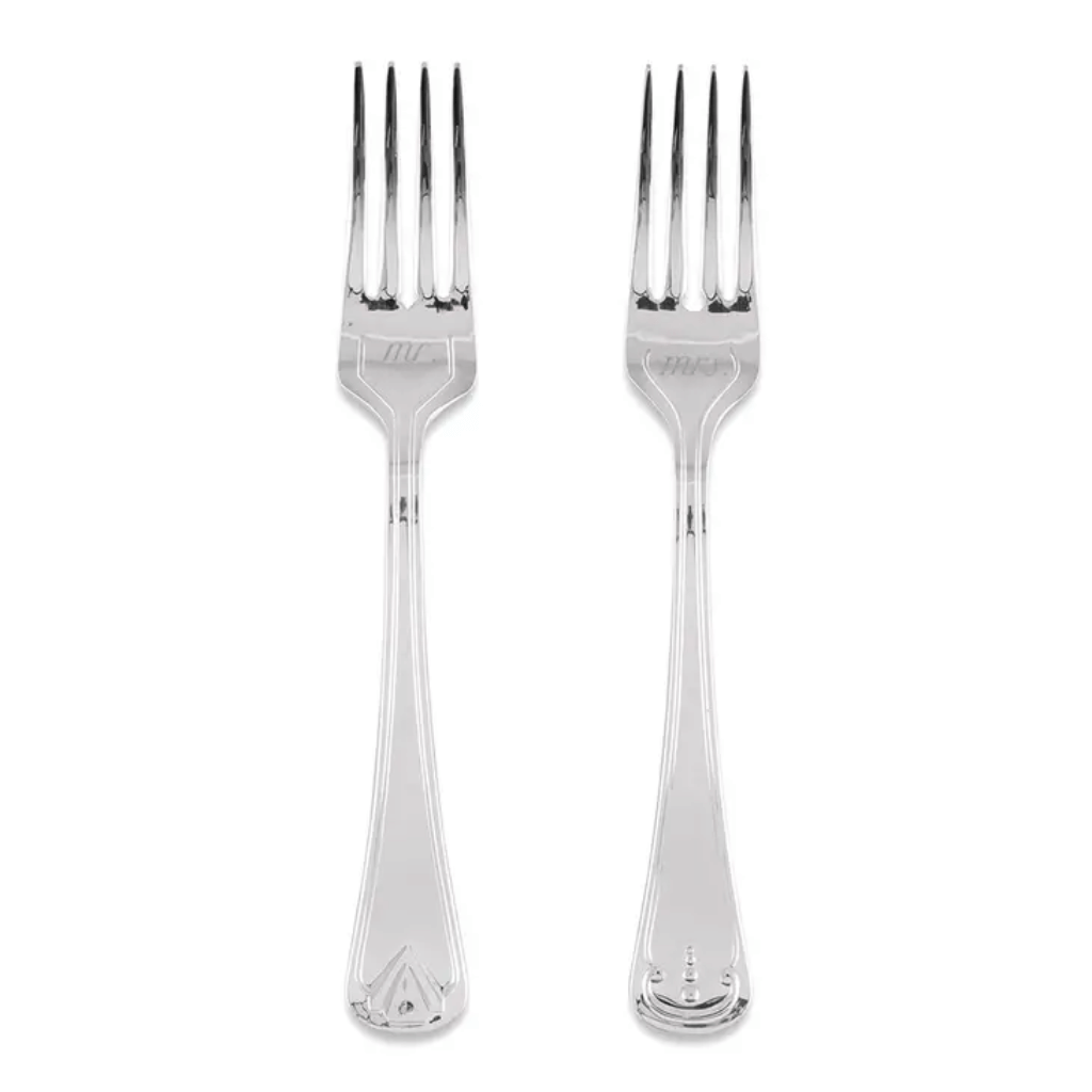 Mr. & Mrs. Cake Fork Set