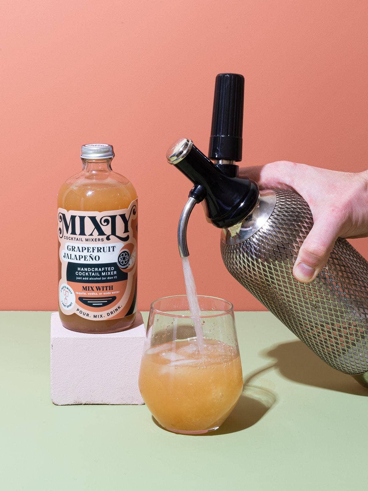 Grapefruit Jalapeño Cocktail Mix