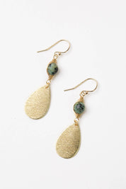 Tranquil Gardens Herringbone Earrings