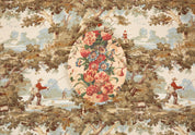 English Garden Oval Tray