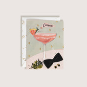 Cheers Wedding Cocktail Card