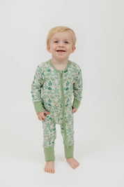 Sea Turtles Bamboo Baby Pajamas