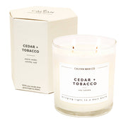 Cedar + Tobacco Candle