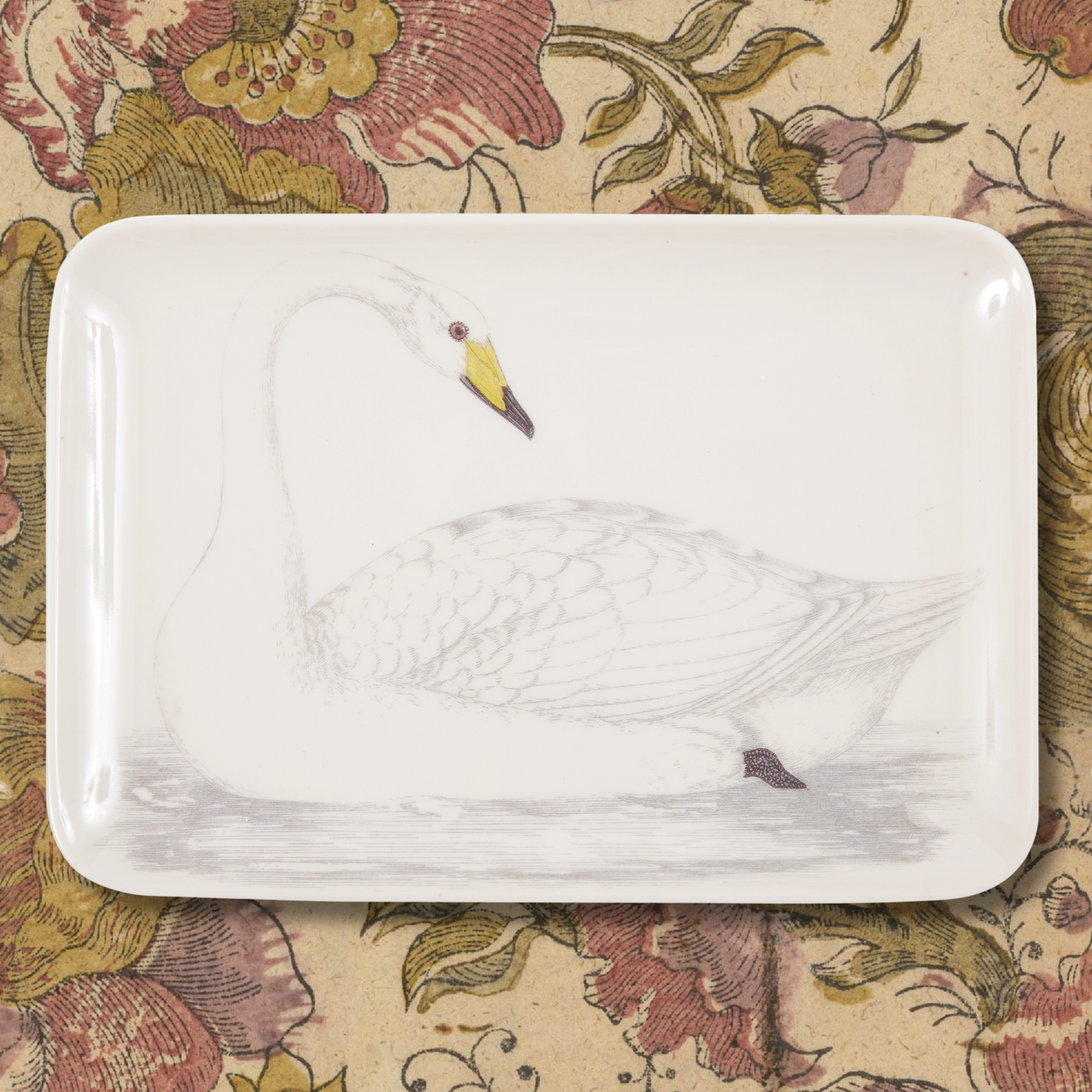 Swan Melamine Dresser Tray