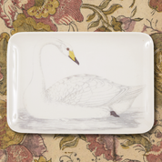 Swan Melamine Dresser Tray