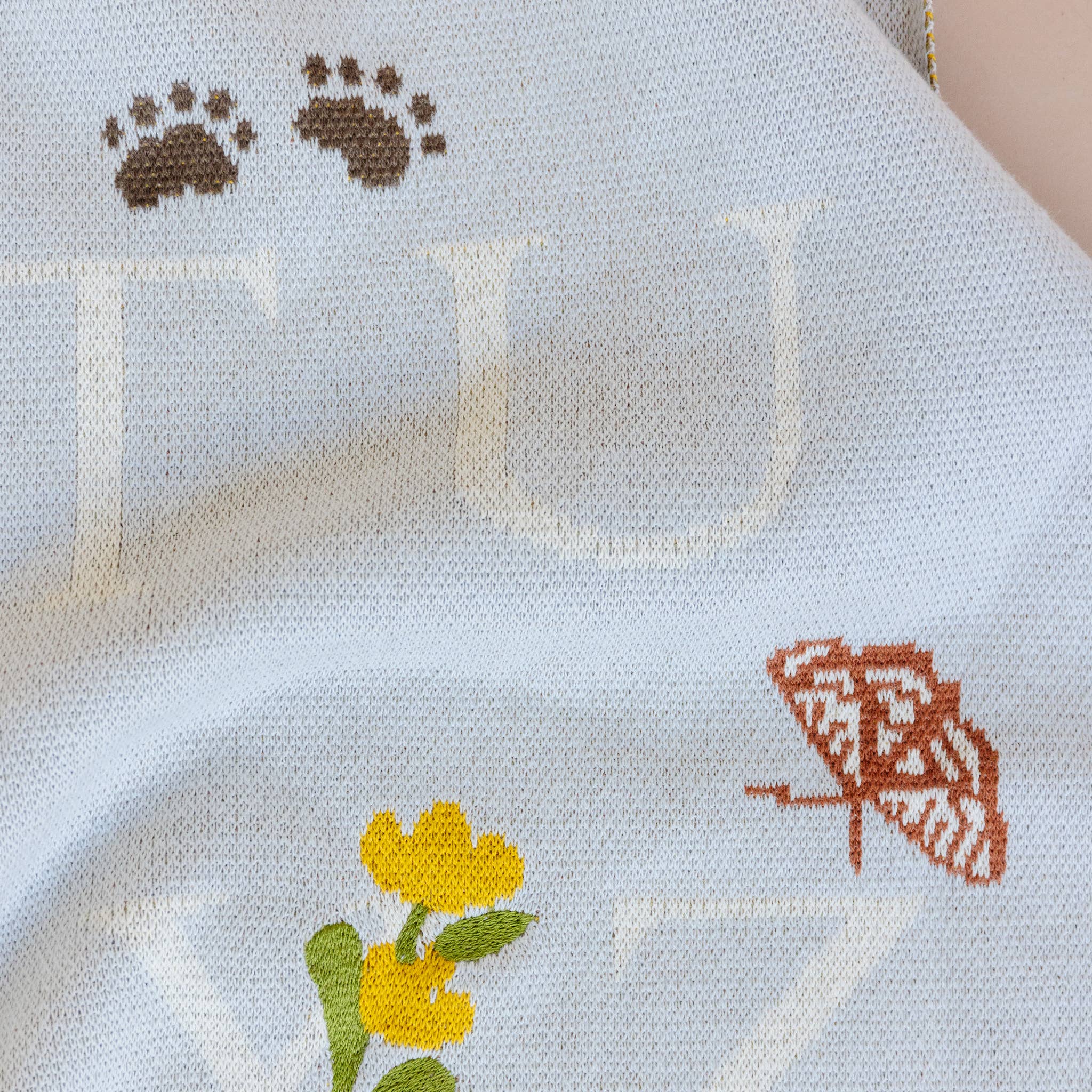 Woodland Alphabet Baby Blanket