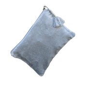 Large Gray Diamonds Pouch