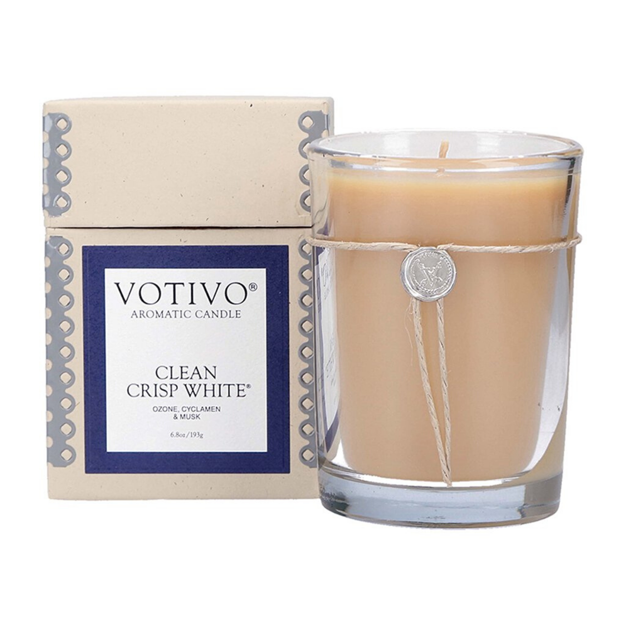 Clean Crisp White Aromatic Candle