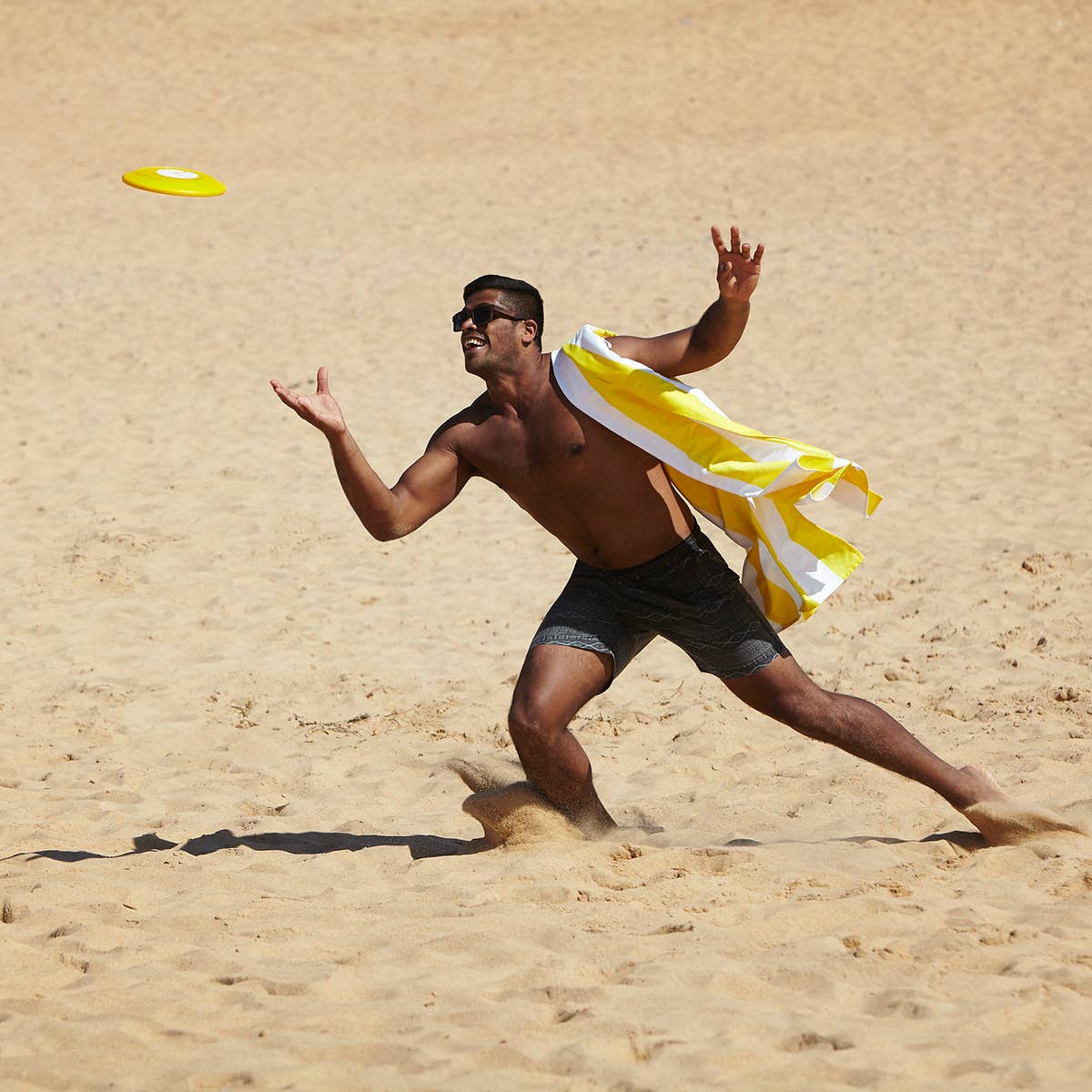 Cabana Quick Dry Beach Towel | Boracay Yellow