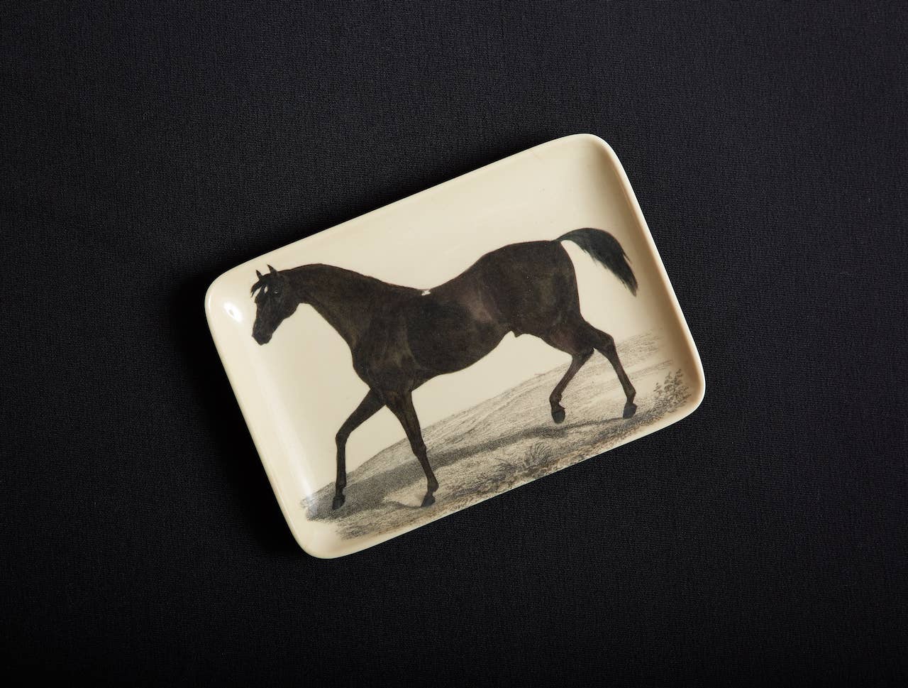 Horse Melamine Valet Tray