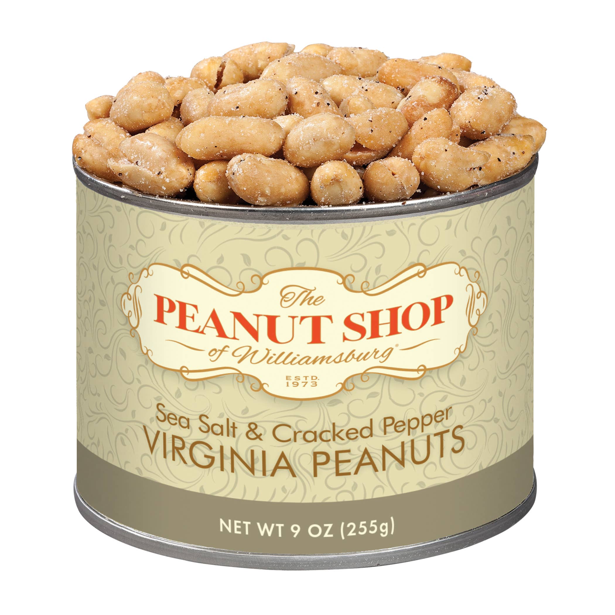 Sea Salt & Cracked Pepper Seasoned Peanuts