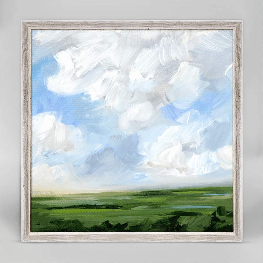 Breezy View Framed Canvas