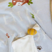Woodland Alphabet Baby Blanket