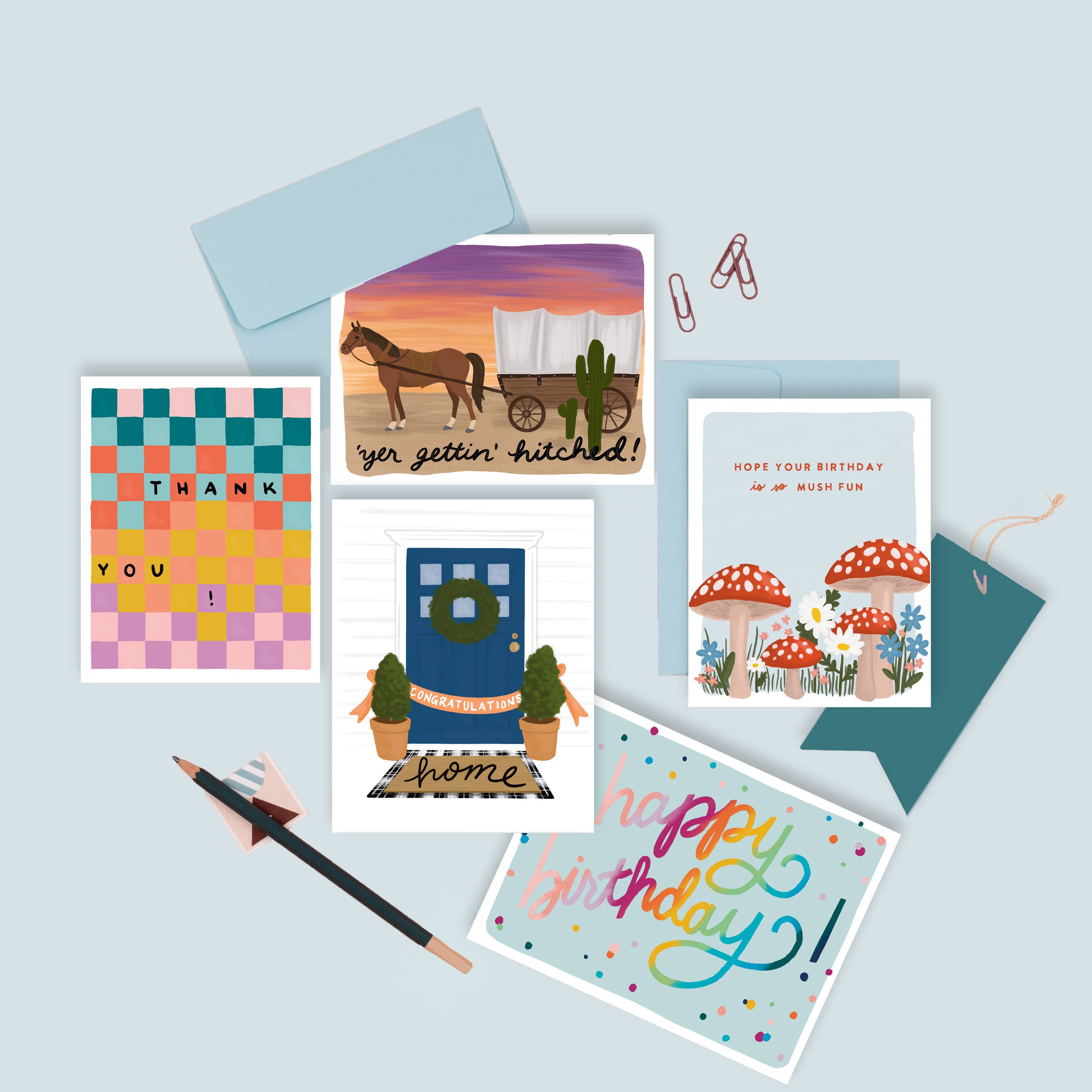 Front Door Housewarming Card