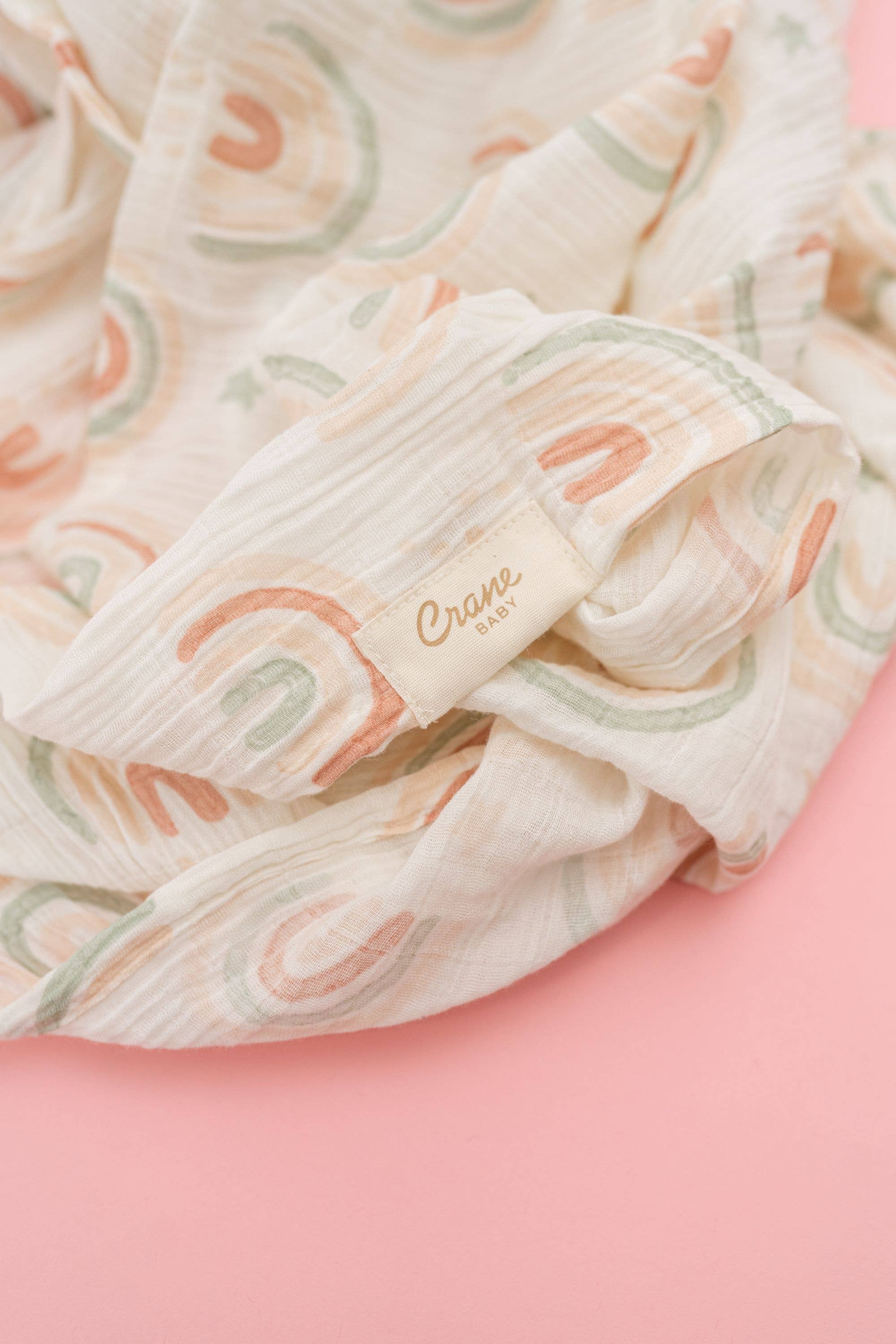 Butterfly/Rainbow Muslin Swaddle Set