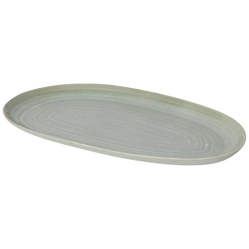 Sage Aquarius Oval Platter