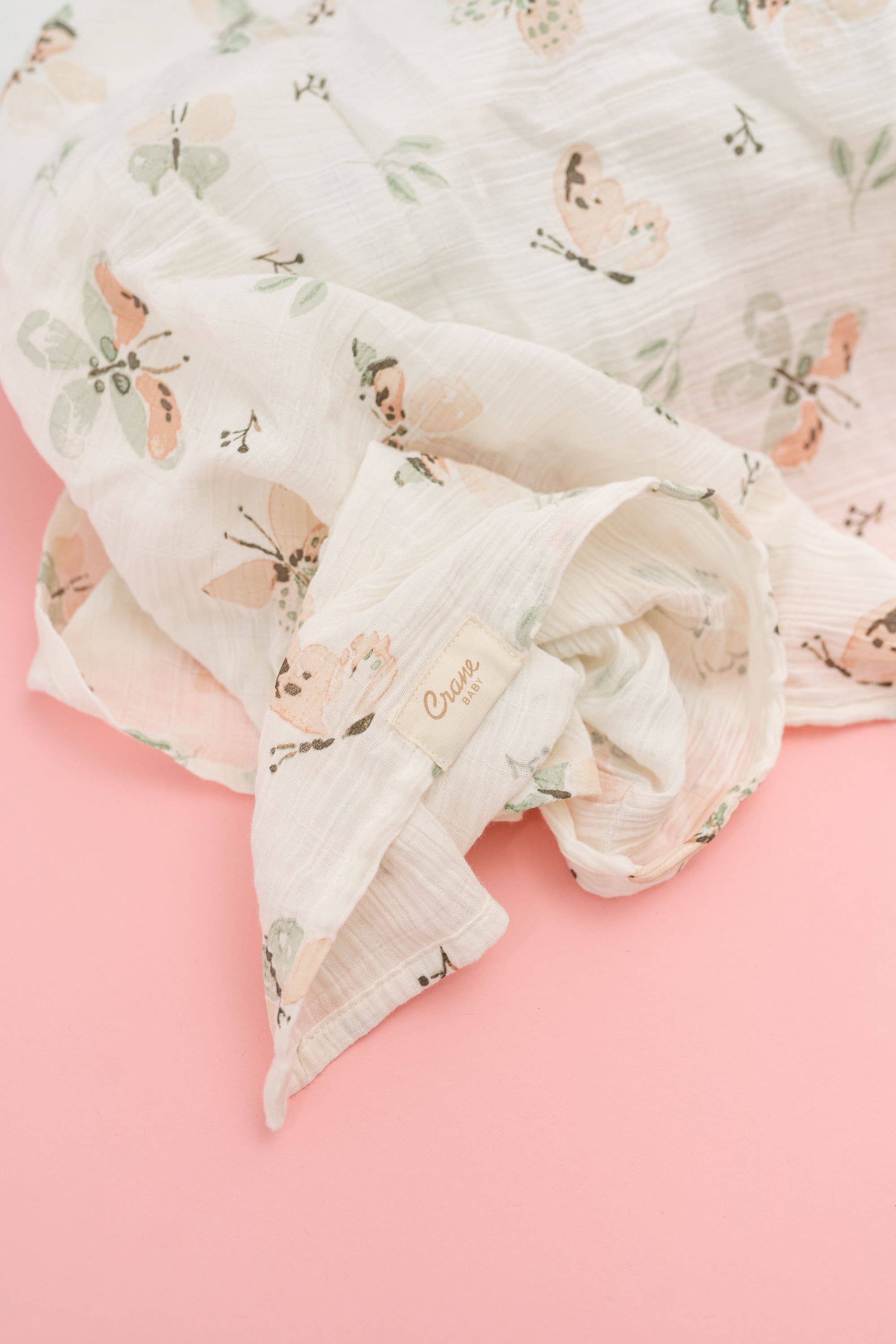 Butterfly/Rainbow Muslin Swaddle Set