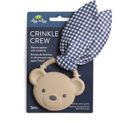 Crinkle Crew™ Taupe Bear