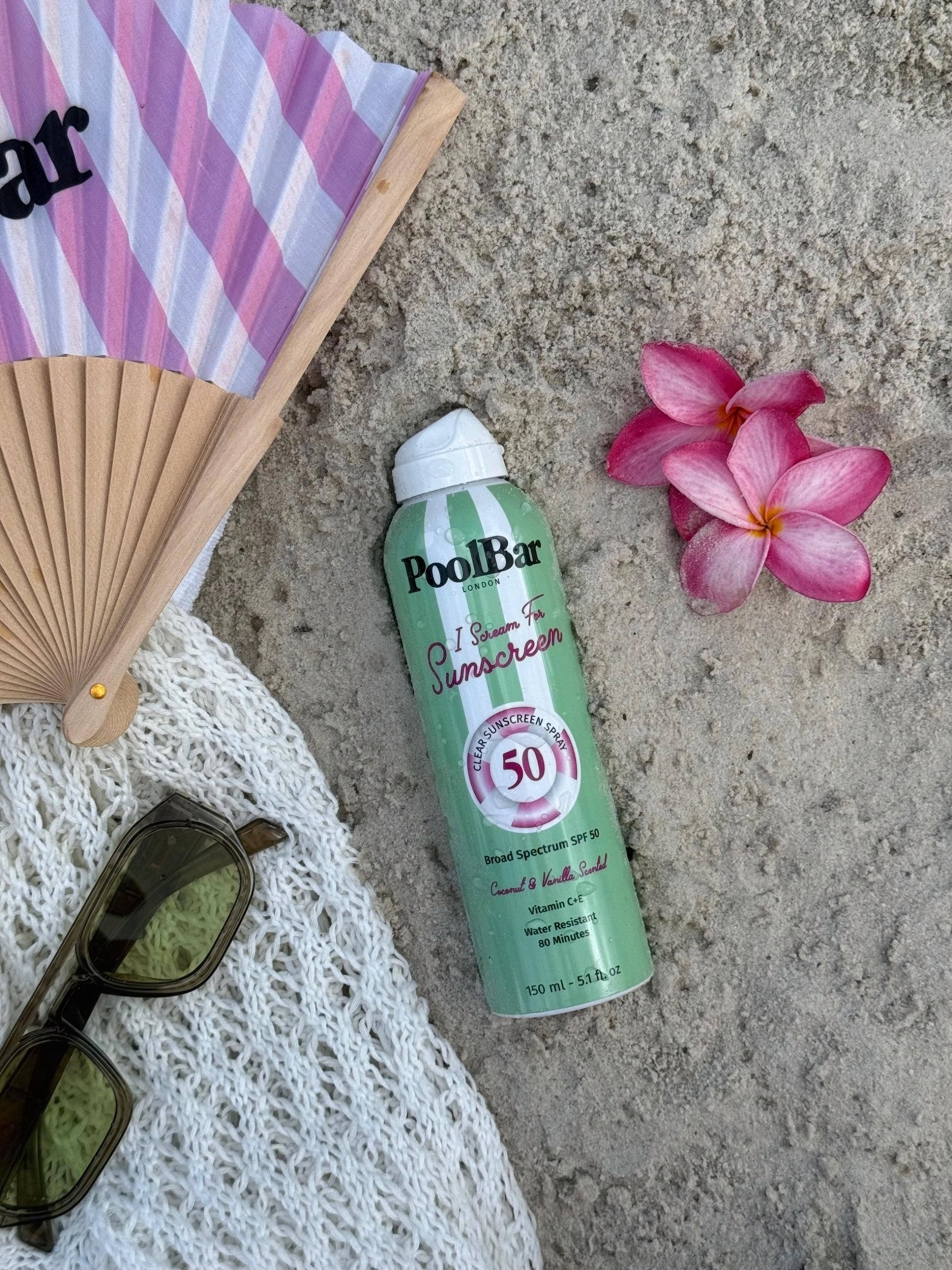 SPF 50 Clear Sunscreen Spray