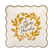 Give Thanks Paper Plates