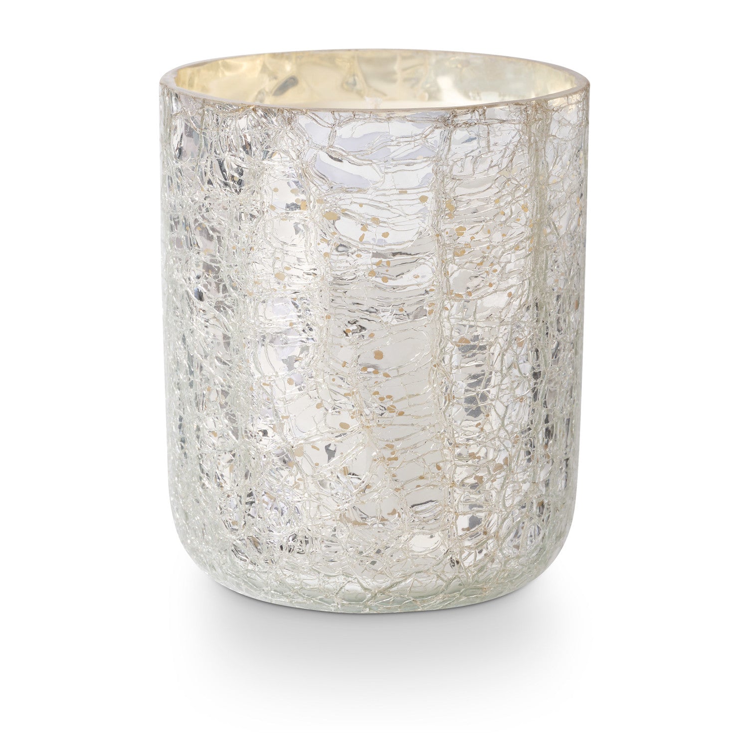 North Sky Small Boxed Crackle Glass Candle