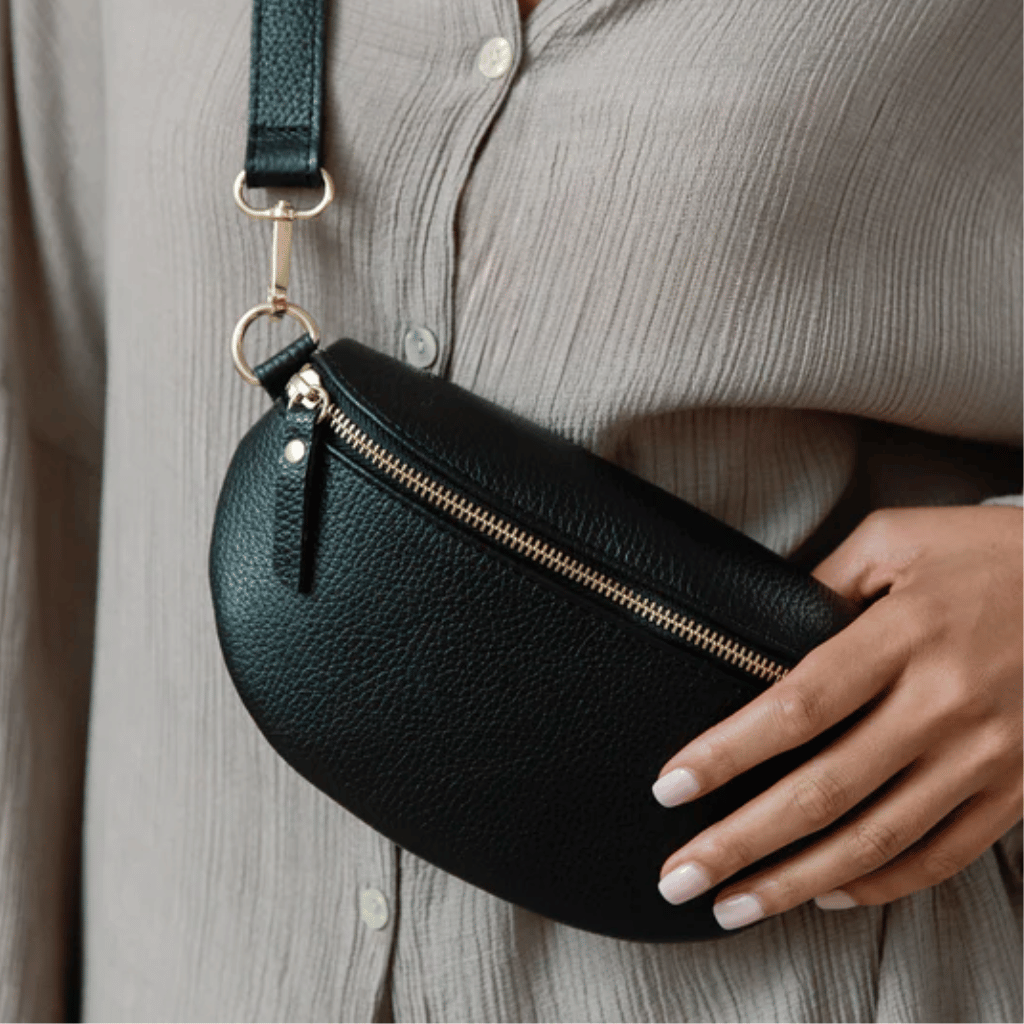 Lina Leather Sling Bag
