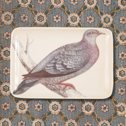 Dove Melamine Valet Tray
