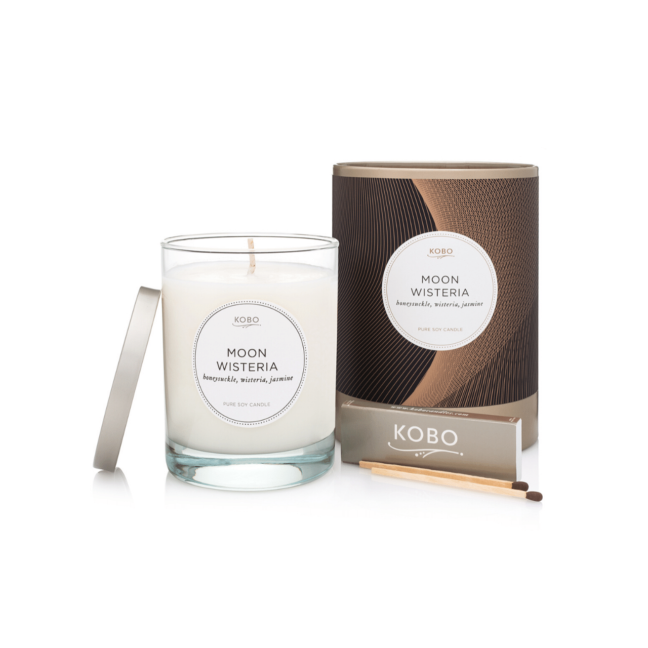 Moon Wisteria Candle
