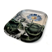 Blue Lotus Water Lily Catchall Tray