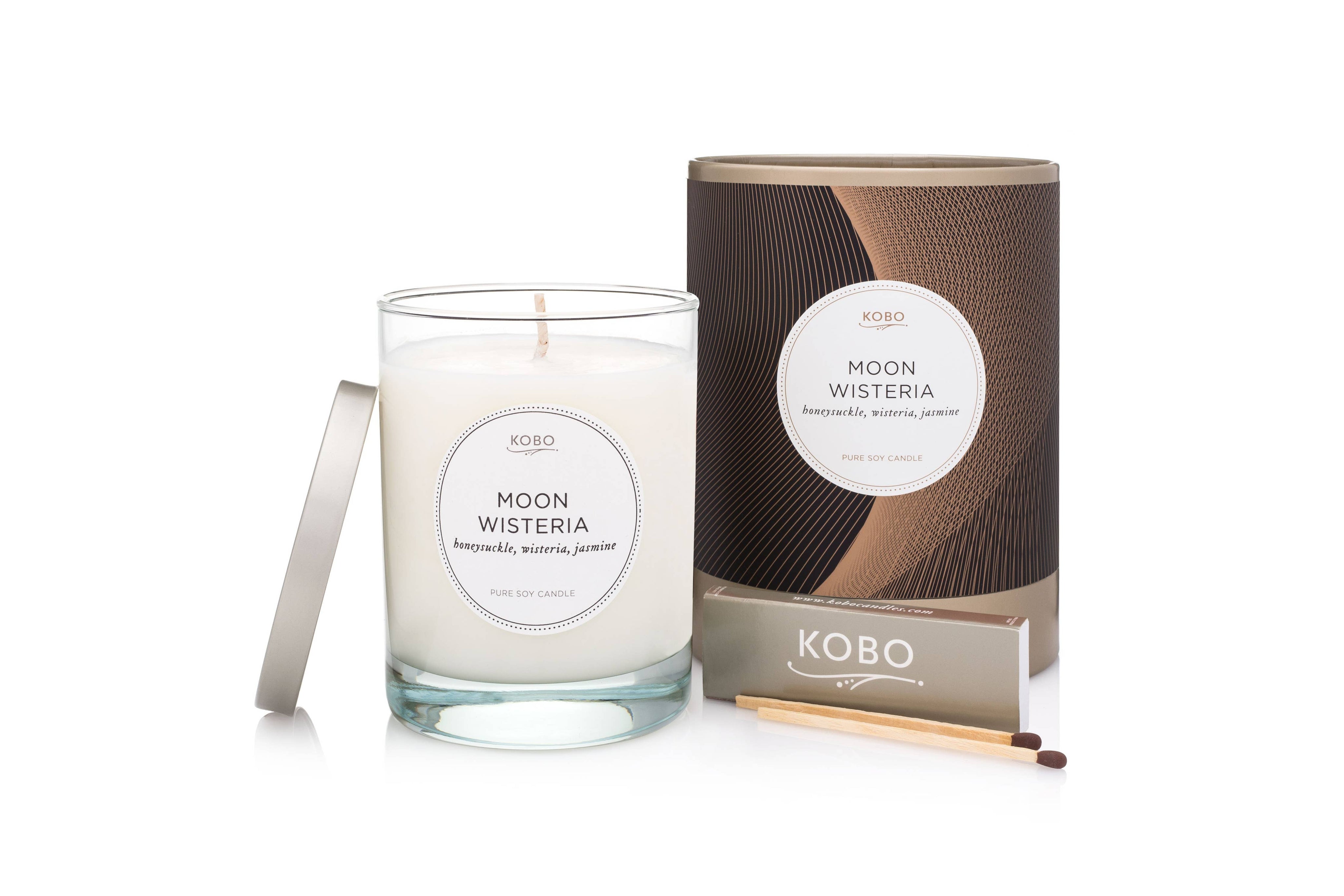 Moon Wisteria Candle
